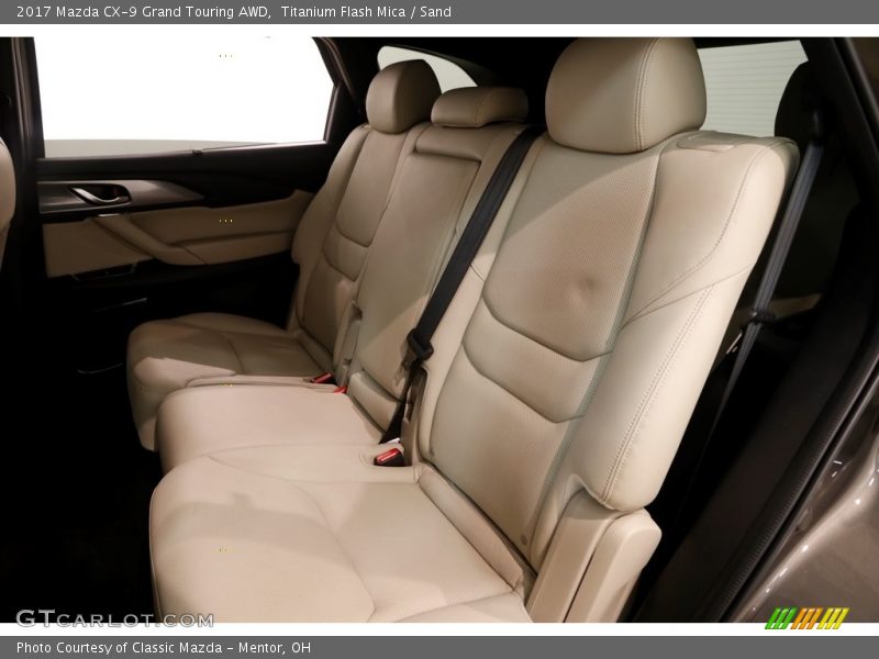 Titanium Flash Mica / Sand 2017 Mazda CX-9 Grand Touring AWD