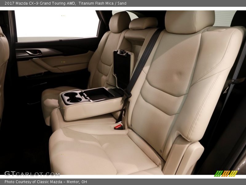 Titanium Flash Mica / Sand 2017 Mazda CX-9 Grand Touring AWD