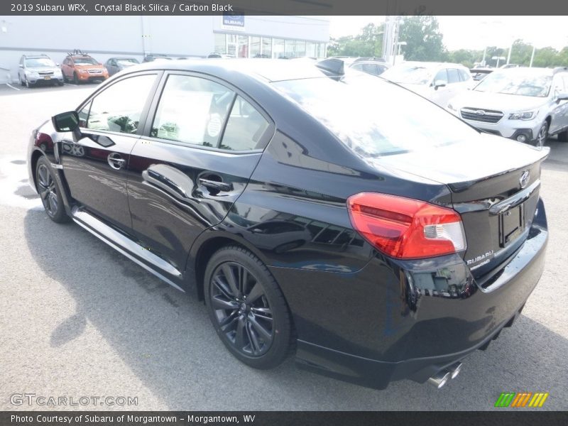 Crystal Black Silica / Carbon Black 2019 Subaru WRX