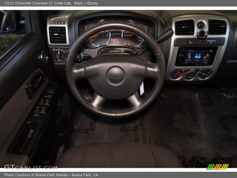 Black / Ebony 2012 Chevrolet Colorado LT Crew Cab