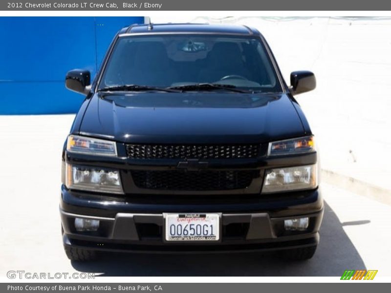 Black / Ebony 2012 Chevrolet Colorado LT Crew Cab