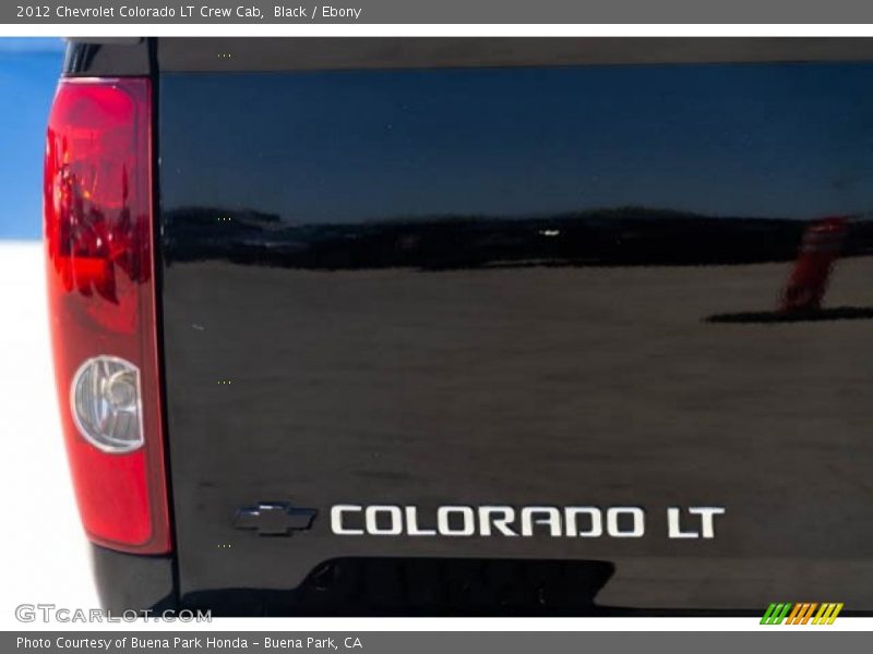 Black / Ebony 2012 Chevrolet Colorado LT Crew Cab