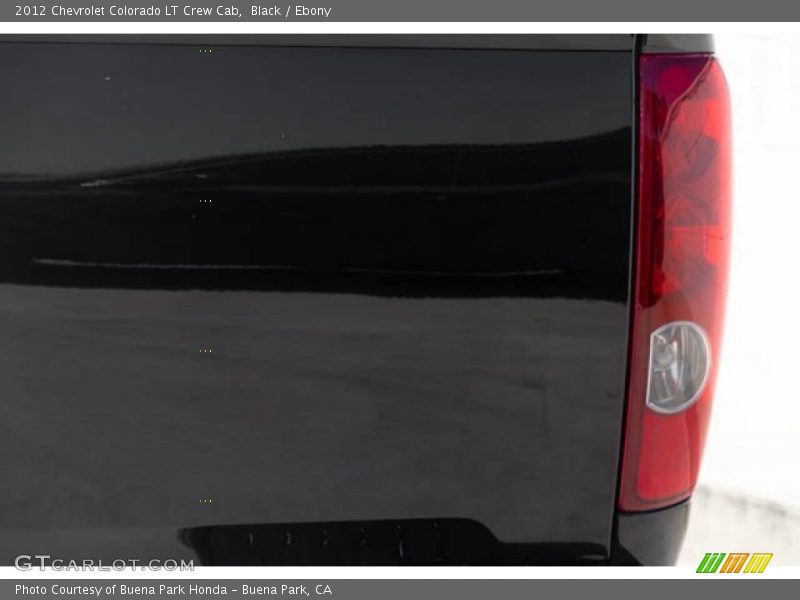 Black / Ebony 2012 Chevrolet Colorado LT Crew Cab