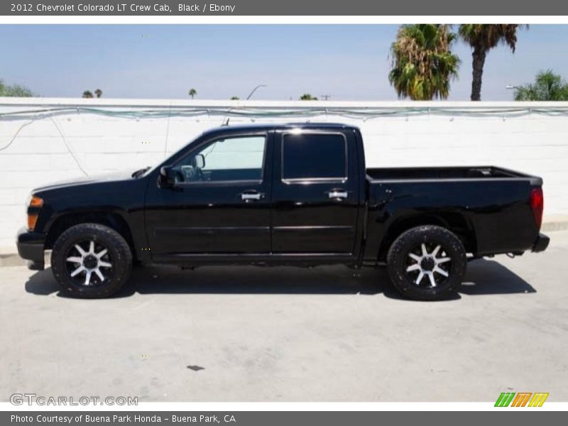 Black / Ebony 2012 Chevrolet Colorado LT Crew Cab