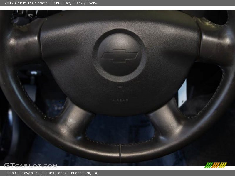 Black / Ebony 2012 Chevrolet Colorado LT Crew Cab