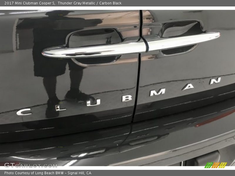 Thunder Gray Metallic / Carbon Black 2017 Mini Clubman Cooper S