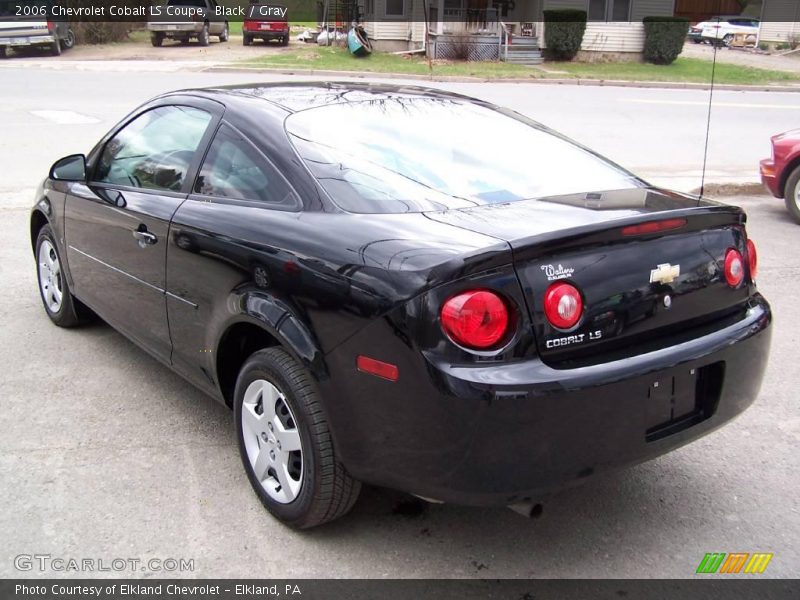Black / Gray 2006 Chevrolet Cobalt LS Coupe