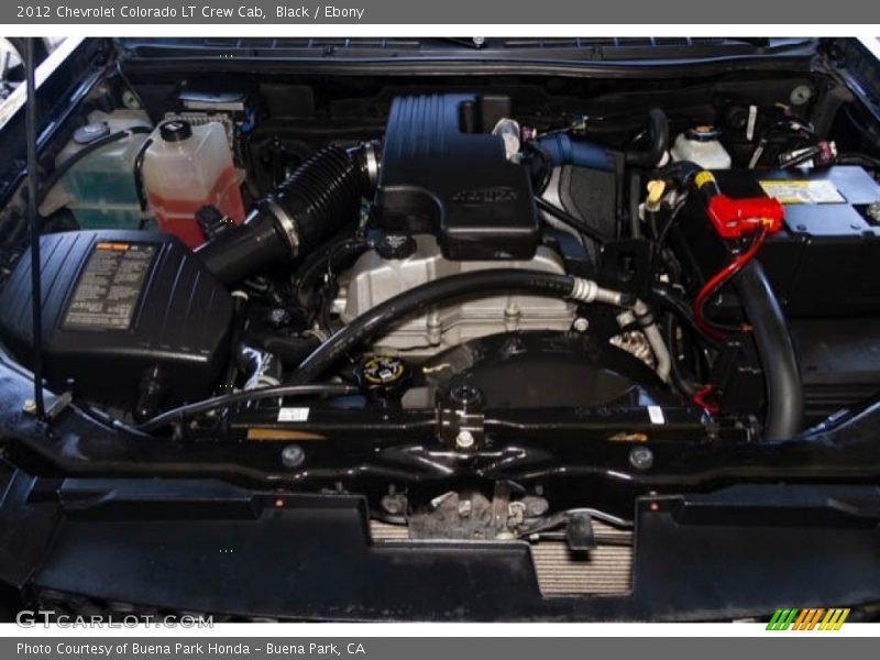 Black / Ebony 2012 Chevrolet Colorado LT Crew Cab