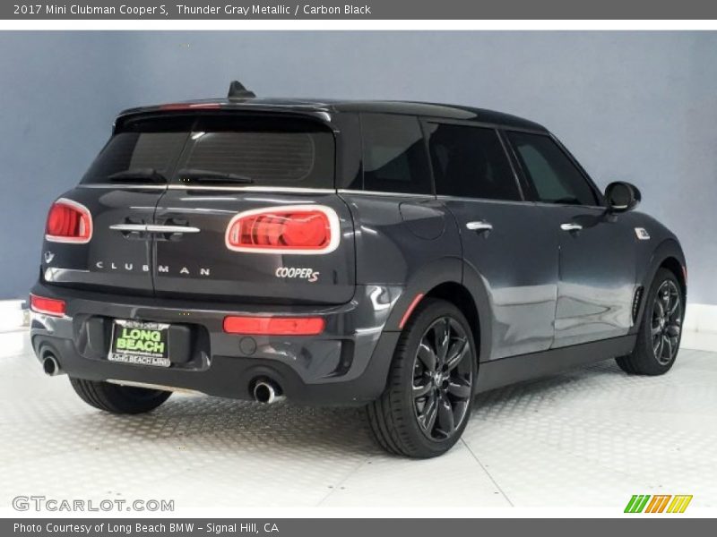 Thunder Gray Metallic / Carbon Black 2017 Mini Clubman Cooper S