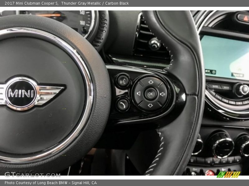 Thunder Gray Metallic / Carbon Black 2017 Mini Clubman Cooper S