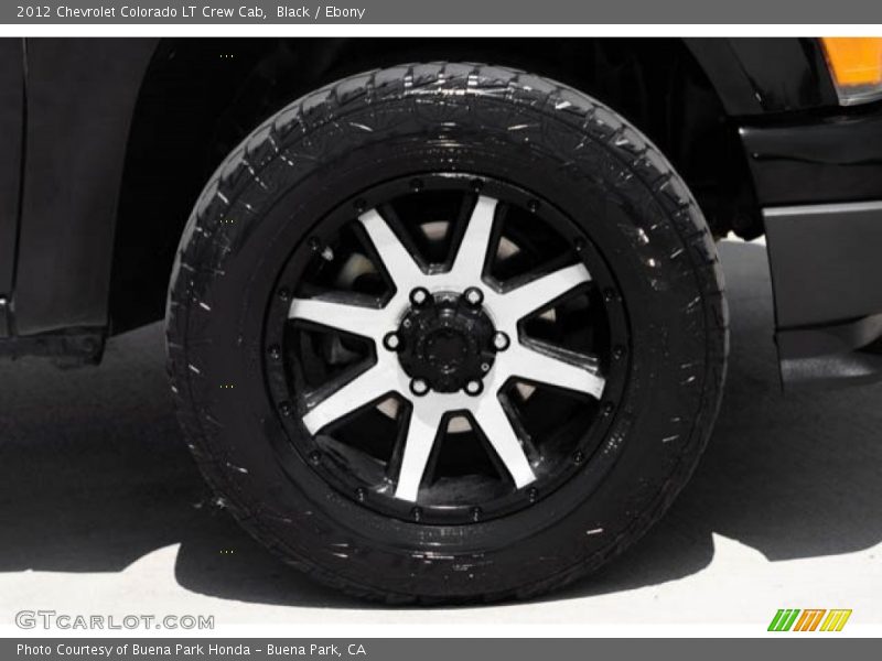 Black / Ebony 2012 Chevrolet Colorado LT Crew Cab