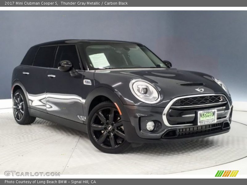 Thunder Gray Metallic / Carbon Black 2017 Mini Clubman Cooper S