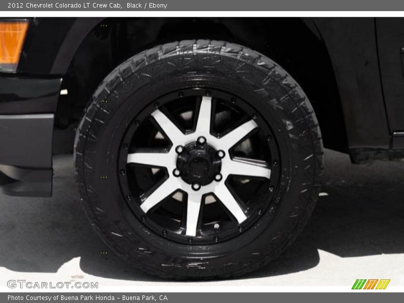 Black / Ebony 2012 Chevrolet Colorado LT Crew Cab
