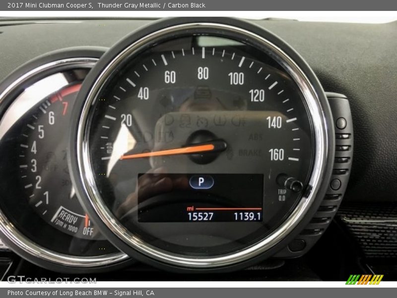 Thunder Gray Metallic / Carbon Black 2017 Mini Clubman Cooper S