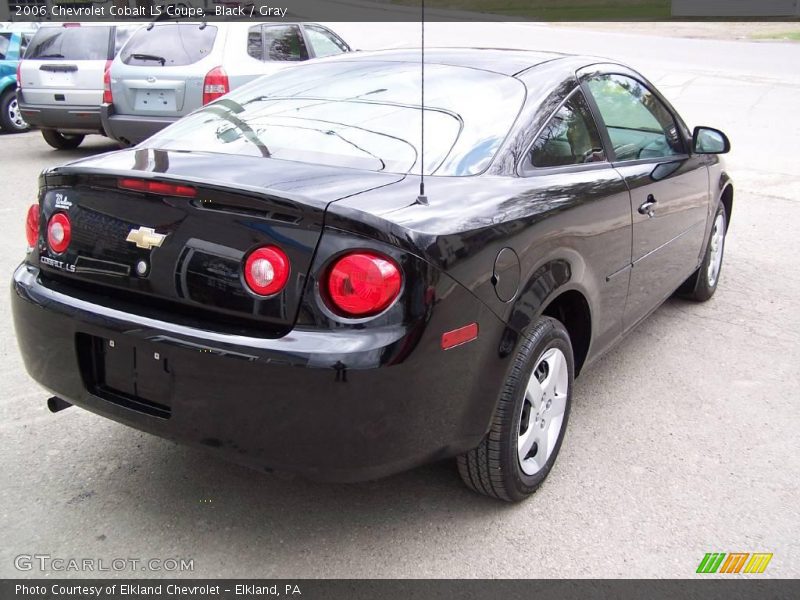 Black / Gray 2006 Chevrolet Cobalt LS Coupe
