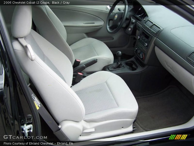 Black / Gray 2006 Chevrolet Cobalt LS Coupe