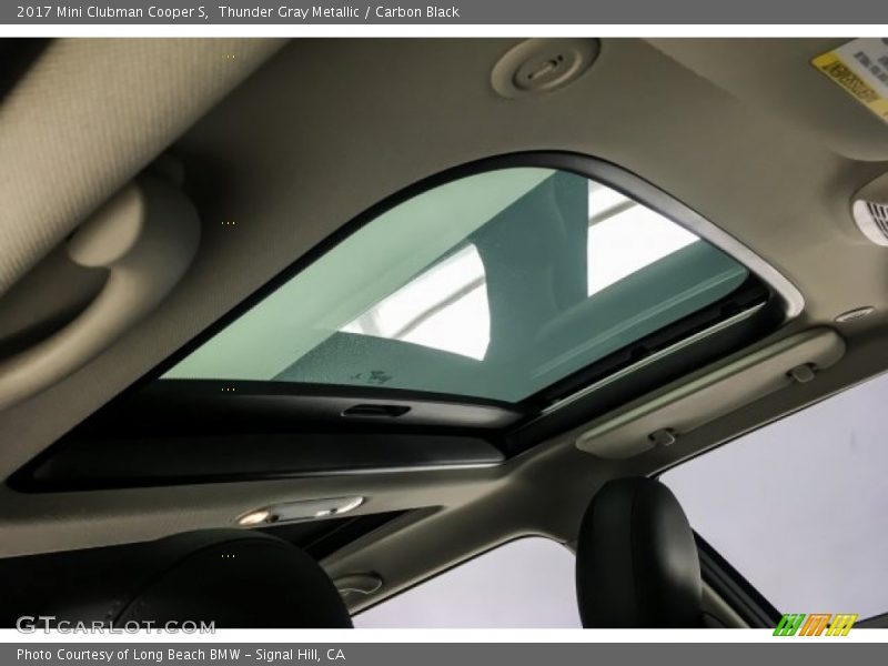 Thunder Gray Metallic / Carbon Black 2017 Mini Clubman Cooper S