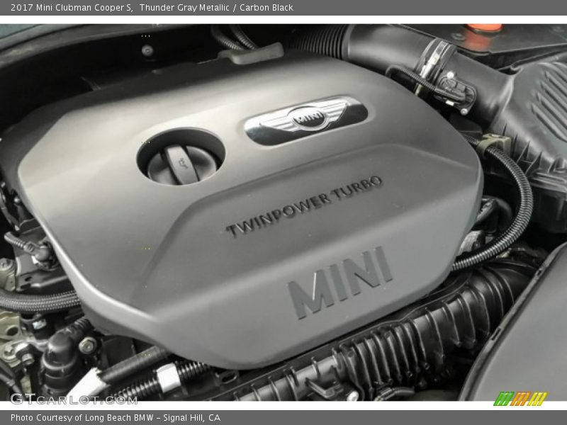 Thunder Gray Metallic / Carbon Black 2017 Mini Clubman Cooper S