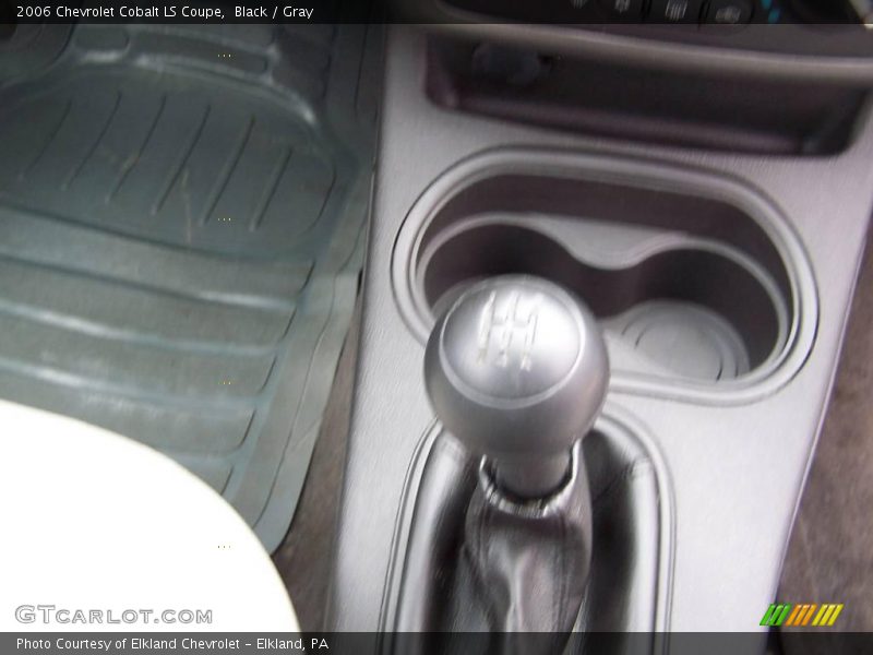 Black / Gray 2006 Chevrolet Cobalt LS Coupe