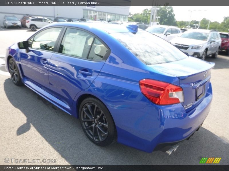 WR Blue Pearl / Carbon Black 2019 Subaru WRX Limited