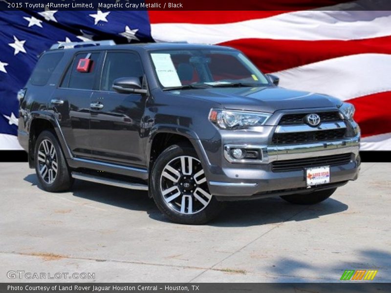Magnetic Gray Metallic / Black 2015 Toyota 4Runner Limited