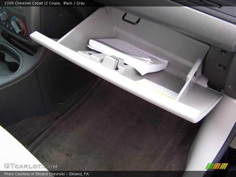 Black / Gray 2006 Chevrolet Cobalt LS Coupe