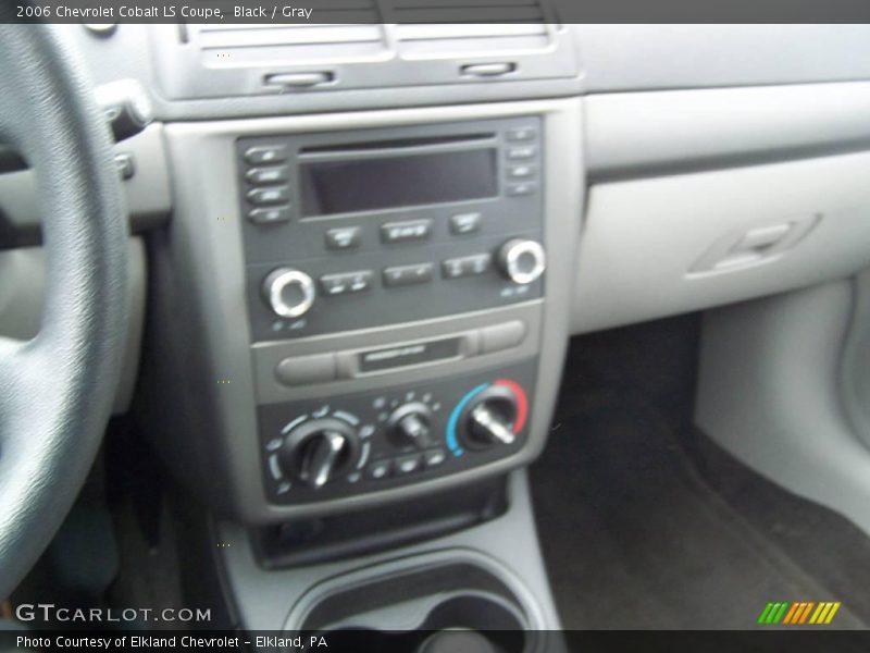 Black / Gray 2006 Chevrolet Cobalt LS Coupe