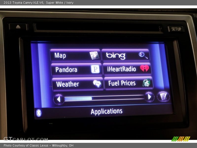 Super White / Ivory 2013 Toyota Camry XLE V6