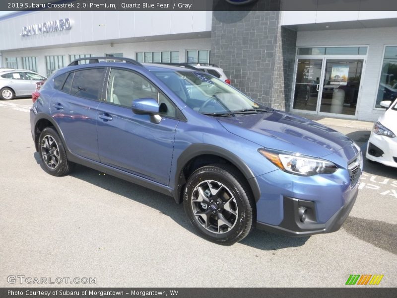 Quartz Blue Pearl / Gray 2019 Subaru Crosstrek 2.0i Premium
