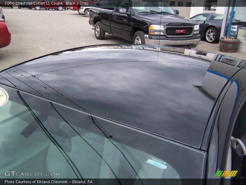 Black / Gray 2006 Chevrolet Cobalt LS Coupe