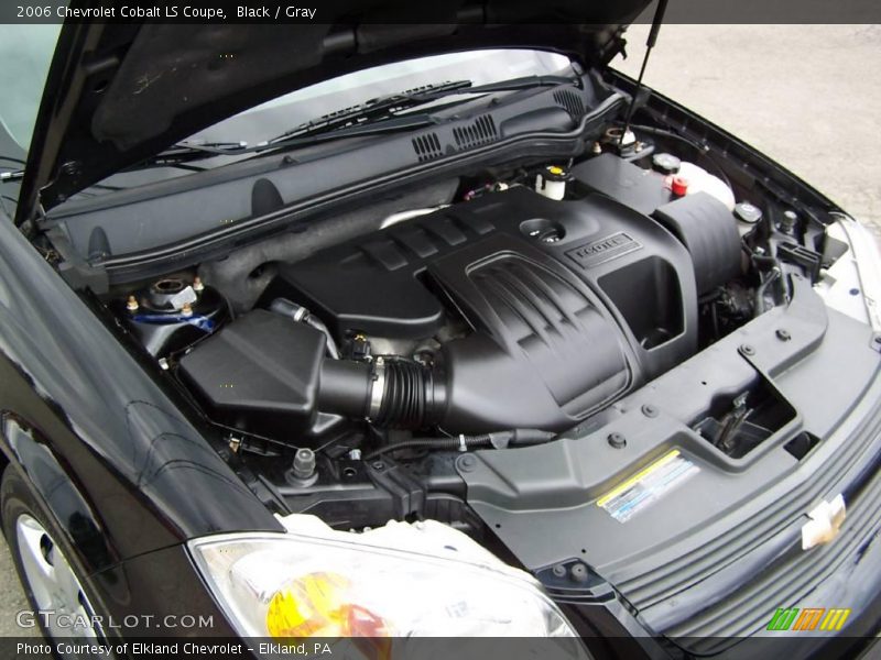 Black / Gray 2006 Chevrolet Cobalt LS Coupe