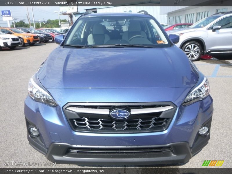 Quartz Blue Pearl / Gray 2019 Subaru Crosstrek 2.0i Premium