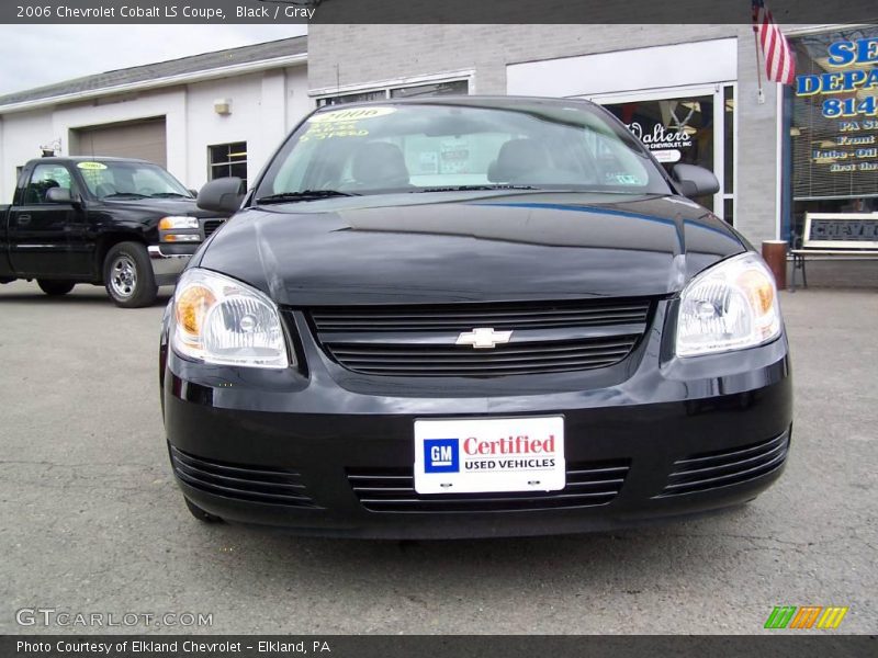 Black / Gray 2006 Chevrolet Cobalt LS Coupe