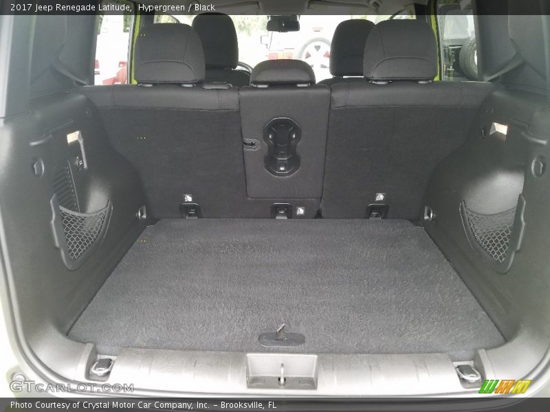 Hypergreen / Black 2017 Jeep Renegade Latitude