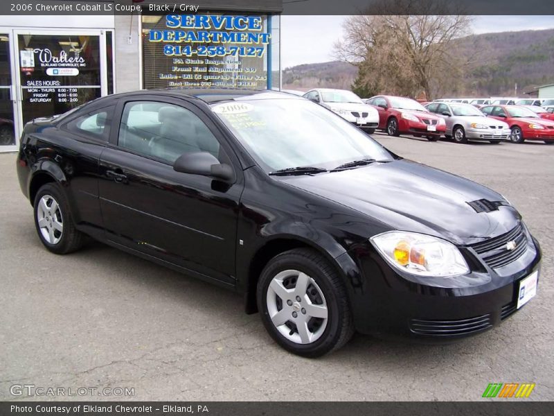 Black / Gray 2006 Chevrolet Cobalt LS Coupe