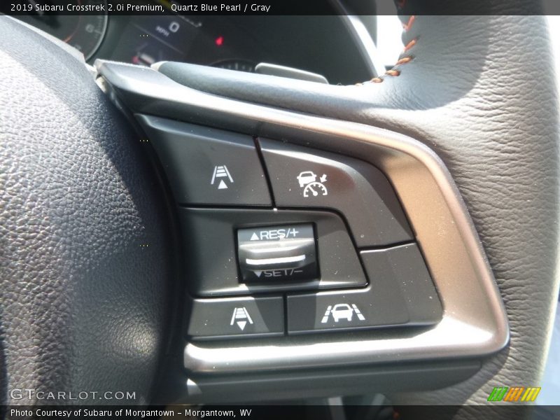 Quartz Blue Pearl / Gray 2019 Subaru Crosstrek 2.0i Premium