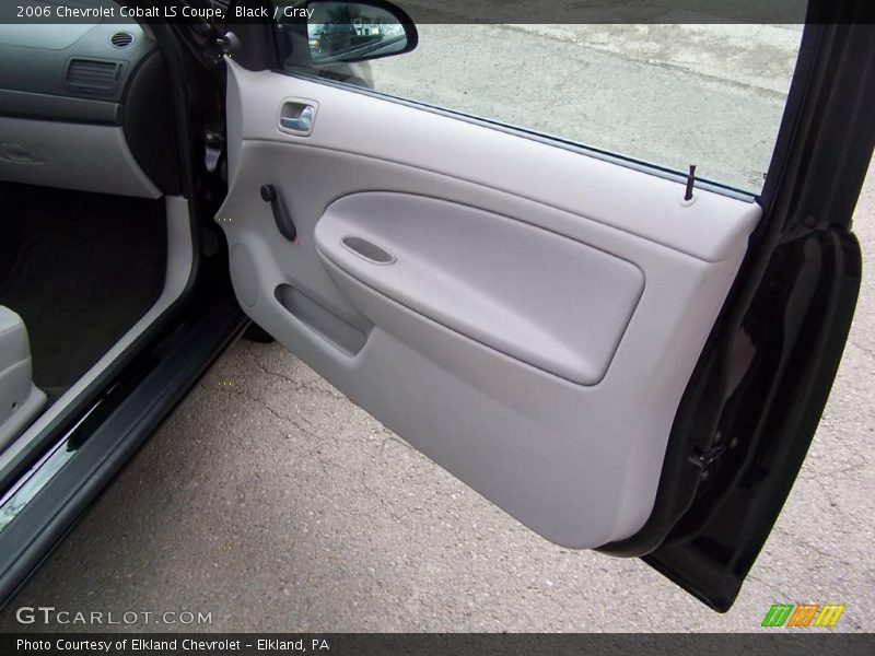 Black / Gray 2006 Chevrolet Cobalt LS Coupe
