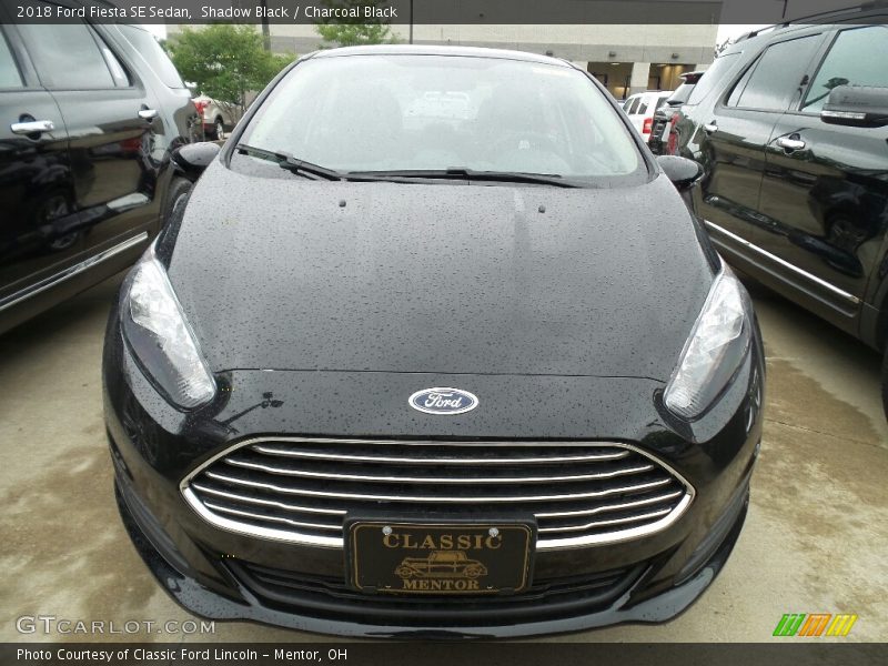 Shadow Black / Charcoal Black 2018 Ford Fiesta SE Sedan