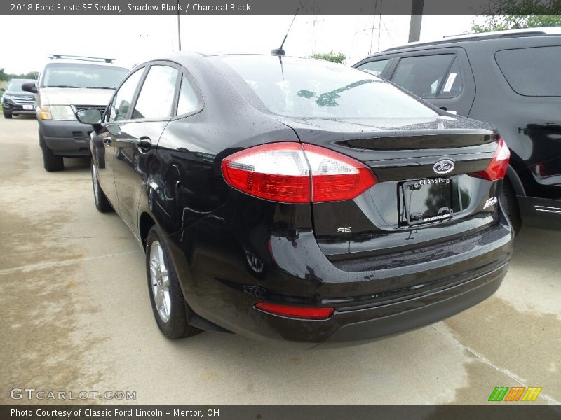 Shadow Black / Charcoal Black 2018 Ford Fiesta SE Sedan