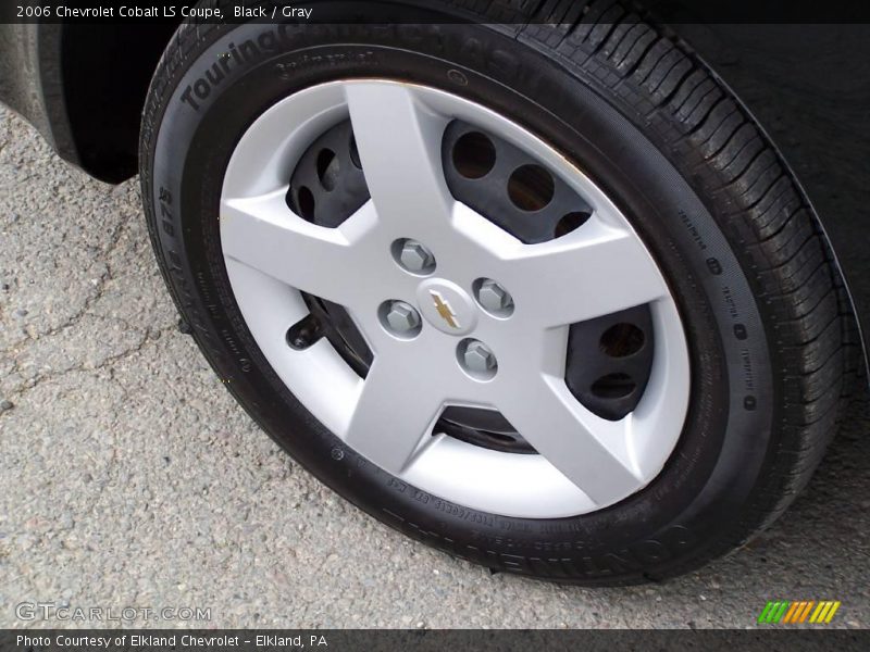 Black / Gray 2006 Chevrolet Cobalt LS Coupe