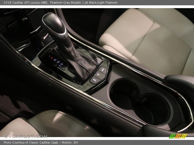 Phantom Gray Metallic / Jet Black/Light Platinum 2018 Cadillac ATS Luxury AWD