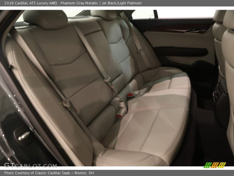 Phantom Gray Metallic / Jet Black/Light Platinum 2018 Cadillac ATS Luxury AWD
