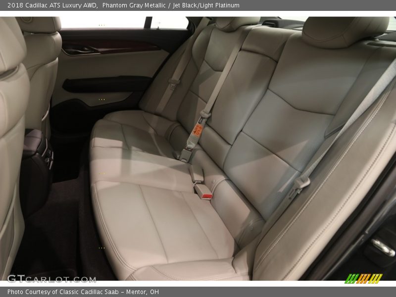 Phantom Gray Metallic / Jet Black/Light Platinum 2018 Cadillac ATS Luxury AWD