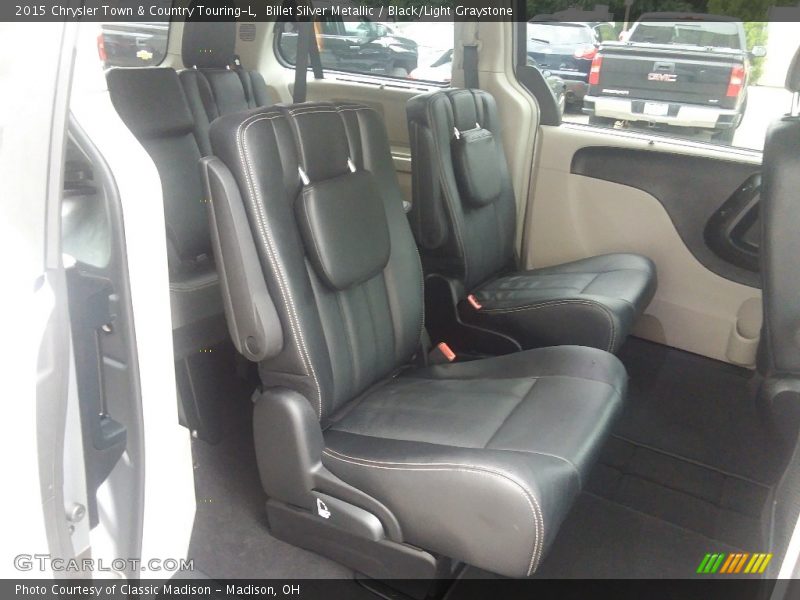 Billet Silver Metallic / Black/Light Graystone 2015 Chrysler Town & Country Touring-L