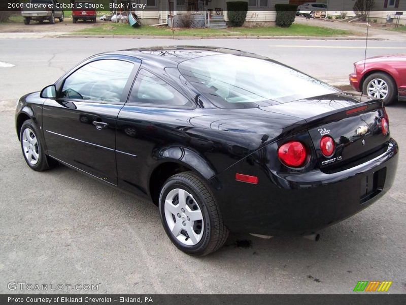 Black / Gray 2006 Chevrolet Cobalt LS Coupe