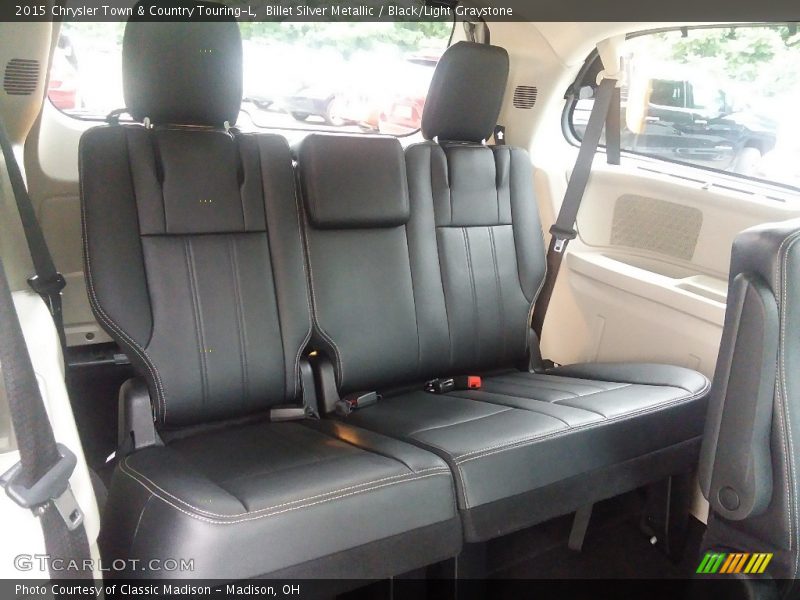 Billet Silver Metallic / Black/Light Graystone 2015 Chrysler Town & Country Touring-L