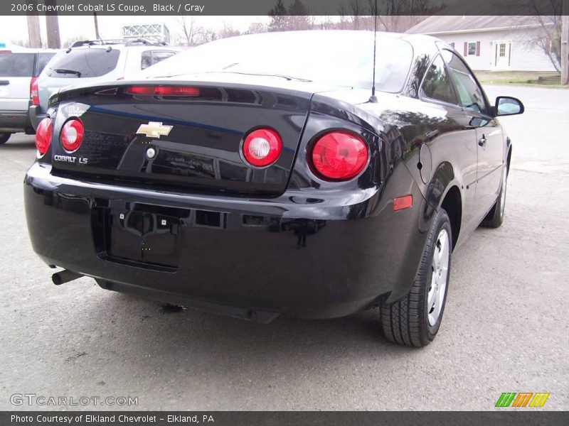 Black / Gray 2006 Chevrolet Cobalt LS Coupe