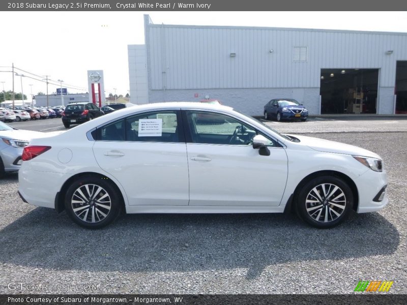 Crystal White Pearl / Warm Ivory 2018 Subaru Legacy 2.5i Premium