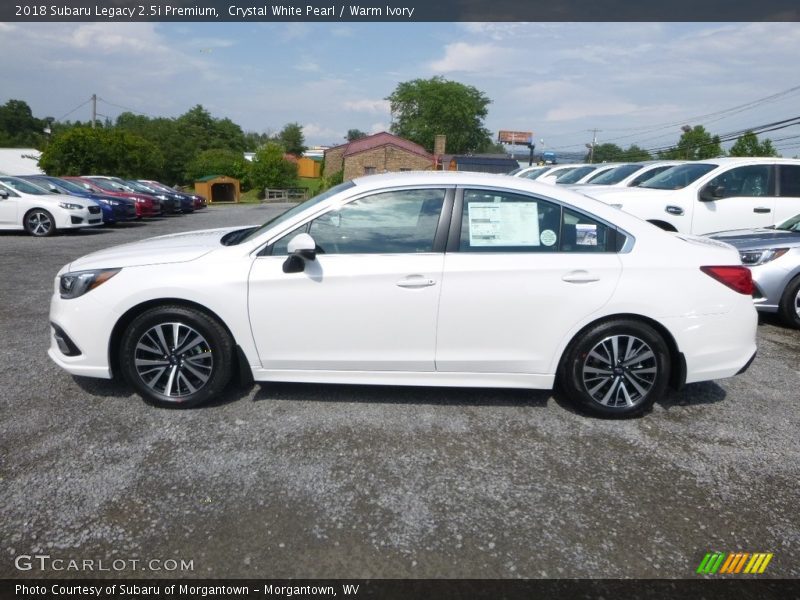 Crystal White Pearl / Warm Ivory 2018 Subaru Legacy 2.5i Premium