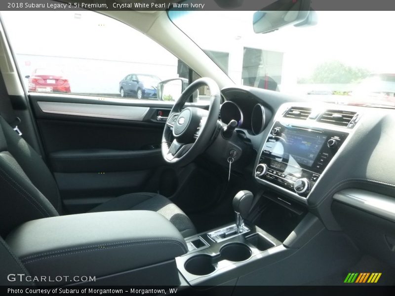 Crystal White Pearl / Warm Ivory 2018 Subaru Legacy 2.5i Premium